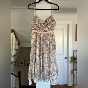 Arden B - 100% Silk Dress - Blush - Size 12